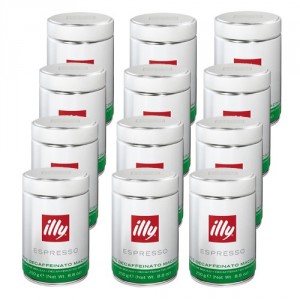 illy Koffie Cafe&iuml;nevrij 12 blikken