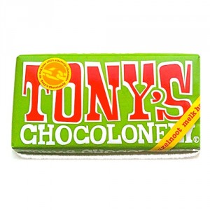 Tony's Chocolonely Melk Hazelnoot 180gr