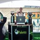 Mobiele Espressobar barista beursmeubel + WK koffiebonen pakket
