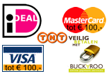 iDEAL, MasterCard, Visa, TNT, Buckaroo
