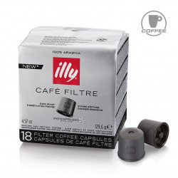 Filterkoffie Donkere Branding - 18 capsules