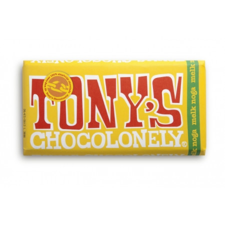 Tonys Chocolonely Melk Noga 180 Gram tonyaposs chocolonely kopen in de aanbieding