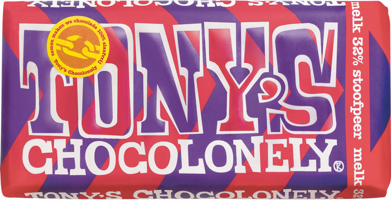 Tonys Chocolonely Melk Stoofpeer 180Gr tonyaposs chocolonely kopen in de aanbieding