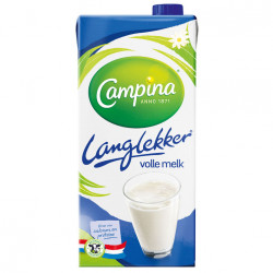 Cam­pi­na Lang­lek­ker vol­le melk, pak 1 liter