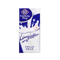 Friesche Vlag Lang lekker volle melk, pak 1 liter