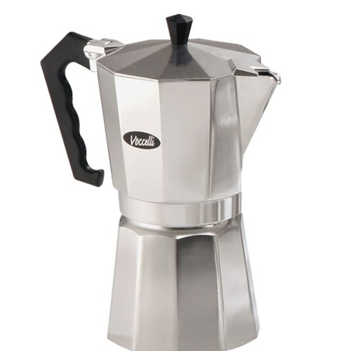 Voccelli Espresso Maker 6 Kops huismerk kopen in de aanbieding Voccelli Espresso Maker 6 Kops huismerk kopen in de aanbieding